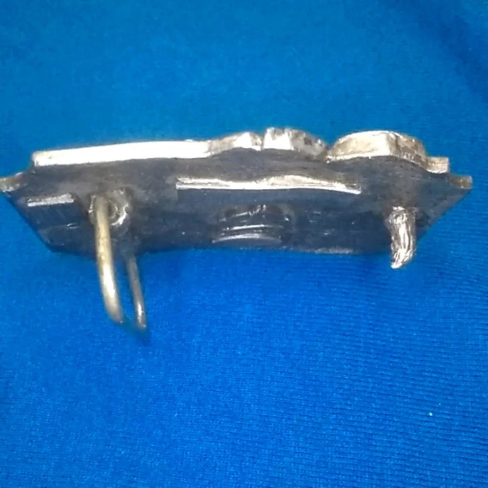 Vintage 1988 Siskiyou Washington State Pewter Buckle (P35)